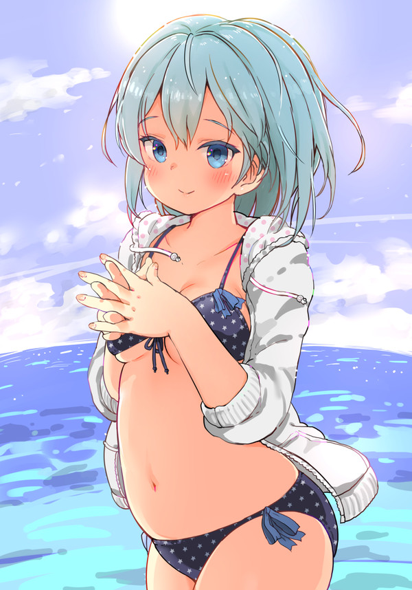 水着の女の子