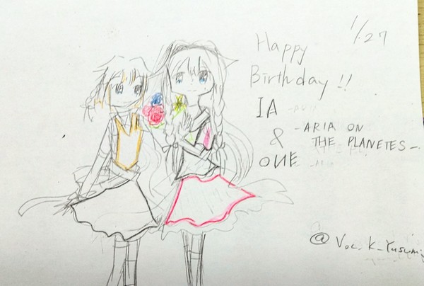 IA・ONE　Happy Birthday！