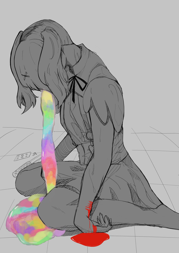 Rainbow girl