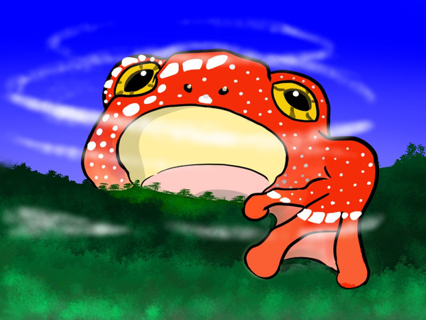 カエルの侵略