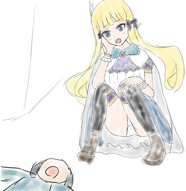 行き倒れとサレンちゃん