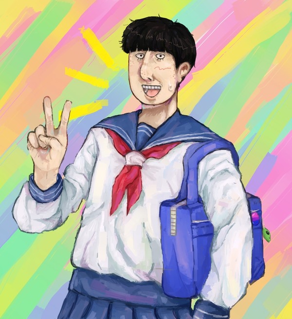 a bunch of my mp100 fanarts