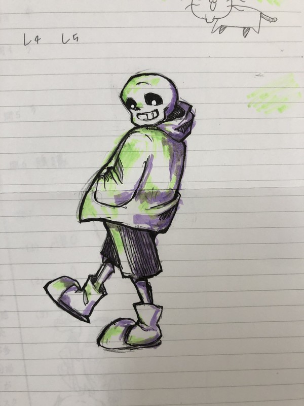 アンテ AU落書き詰め
