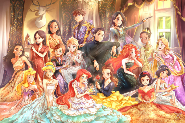 ディズニープリンセス夜会服 by Sennet Frères