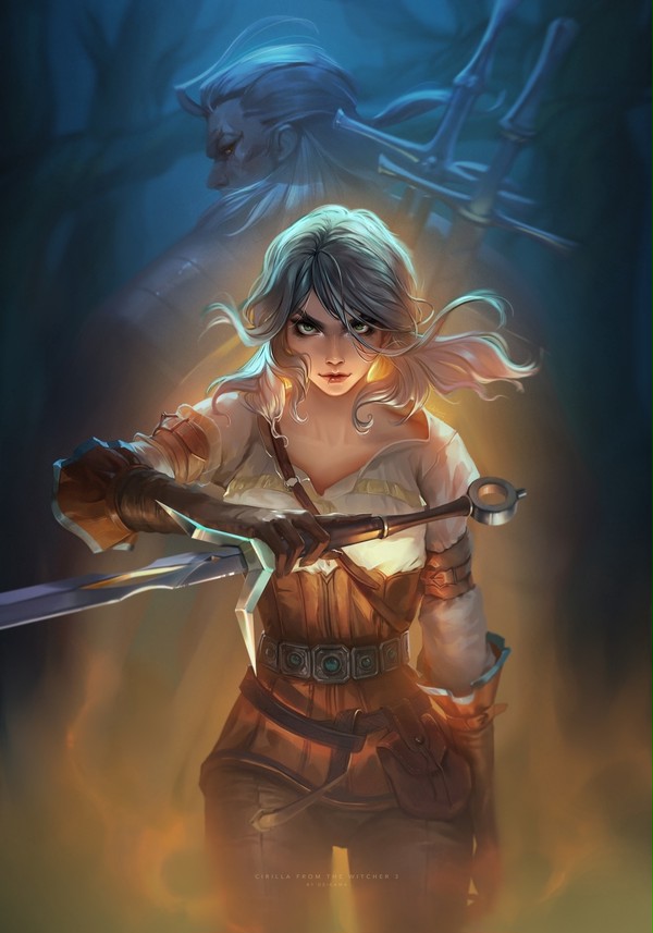 Ciri from The Witcher 3