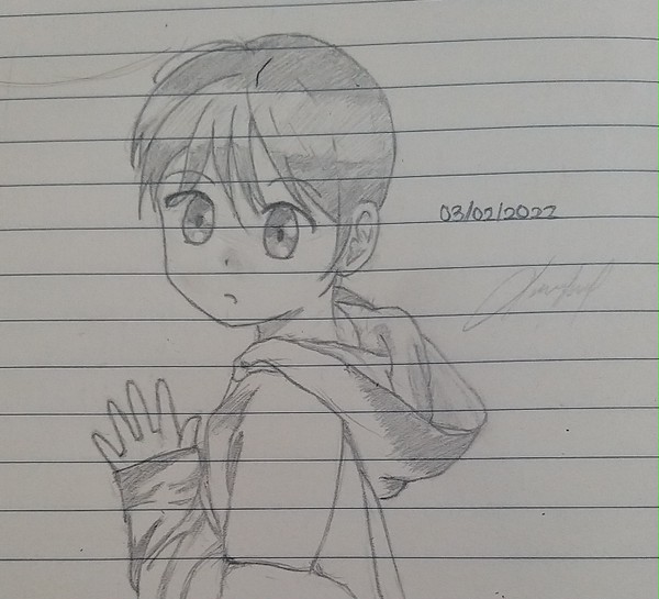 パーカーの女の子