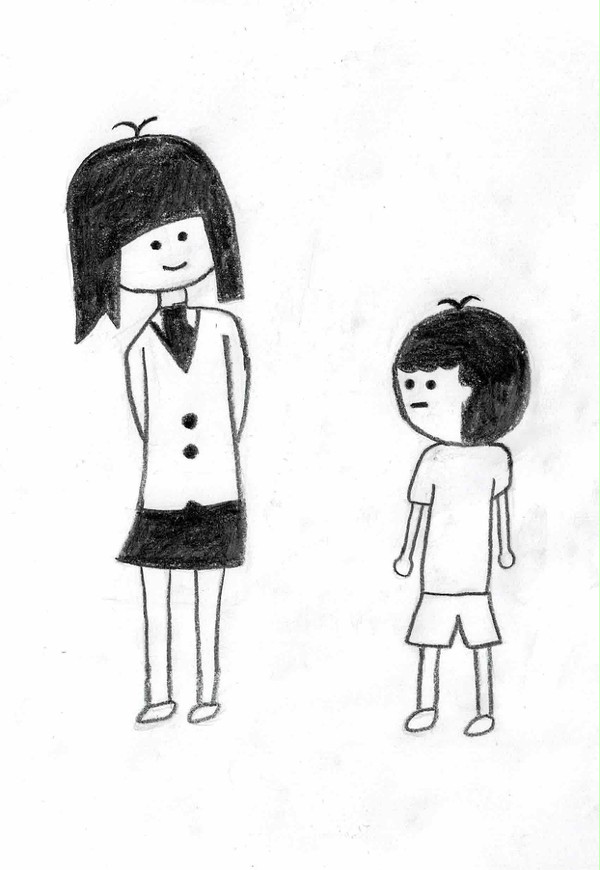 くじら先生とくじらくん