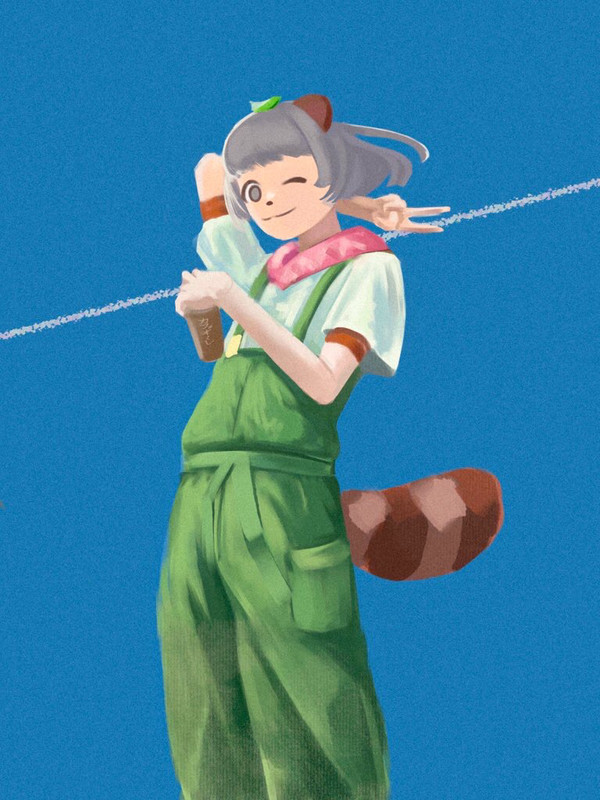 ぽんぽこさん！