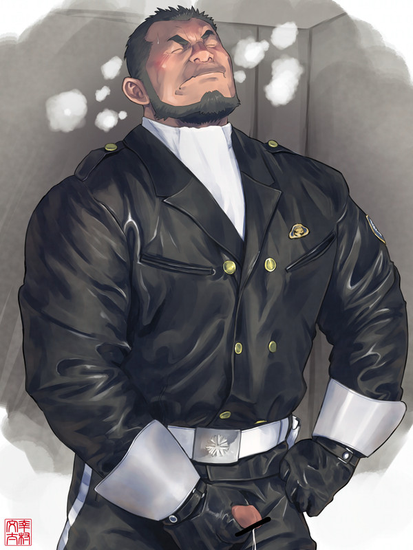 お巡りさんトイレで一発