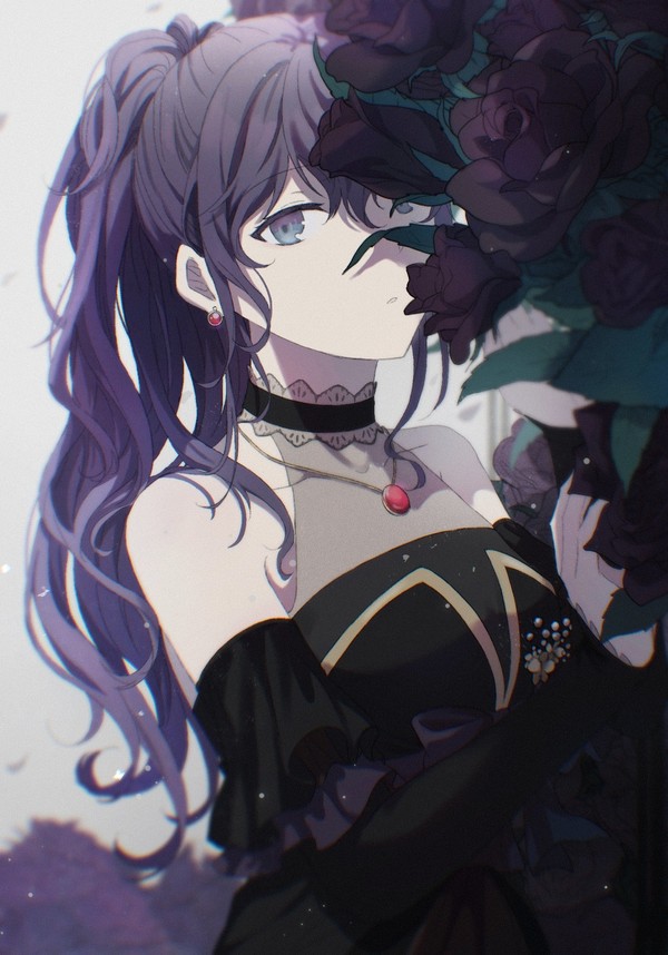 黒い花