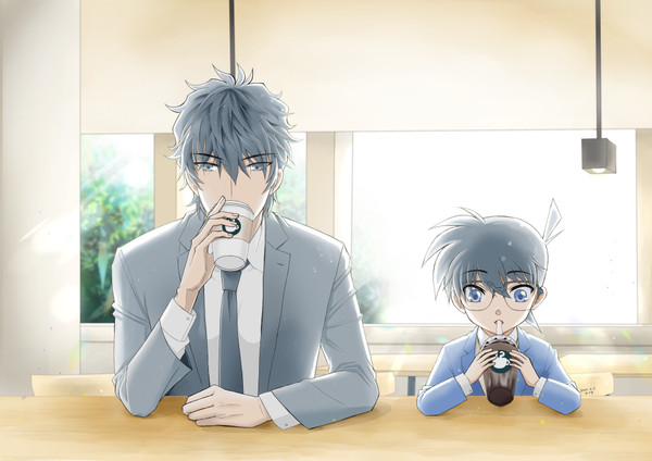 松田 with コナン