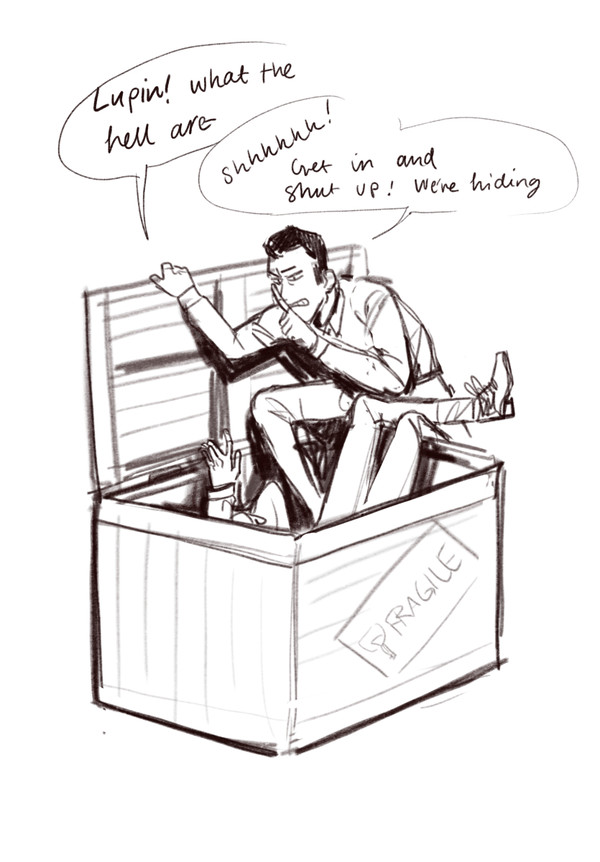 Hiding in a box