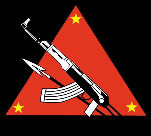 新人民军军旗标志
