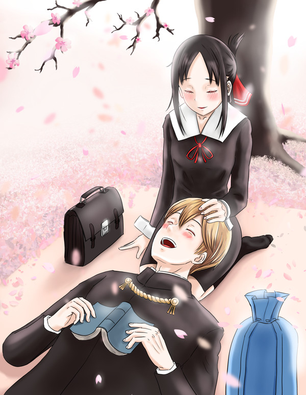 Kaguya-sama’s lap pillow