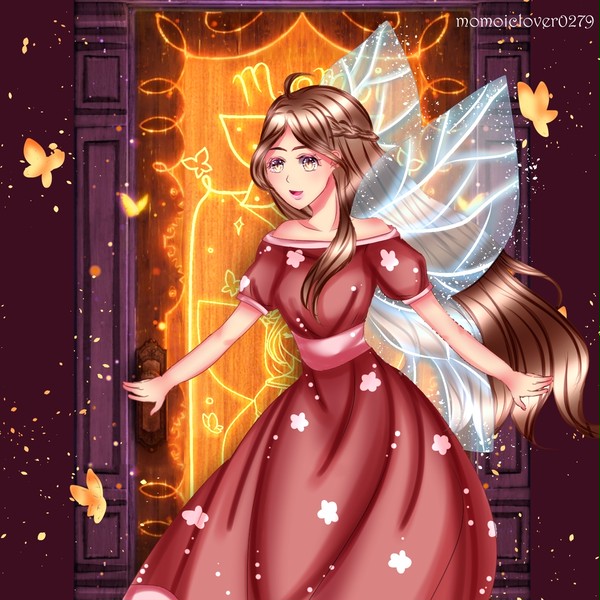 my OC momoi with #encantodoor ๐ง