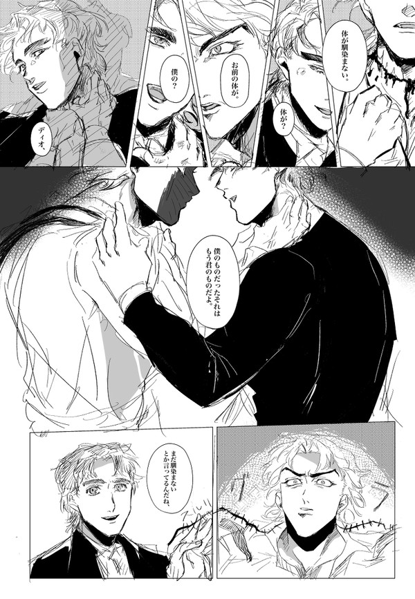 体が馴染まないディオの話