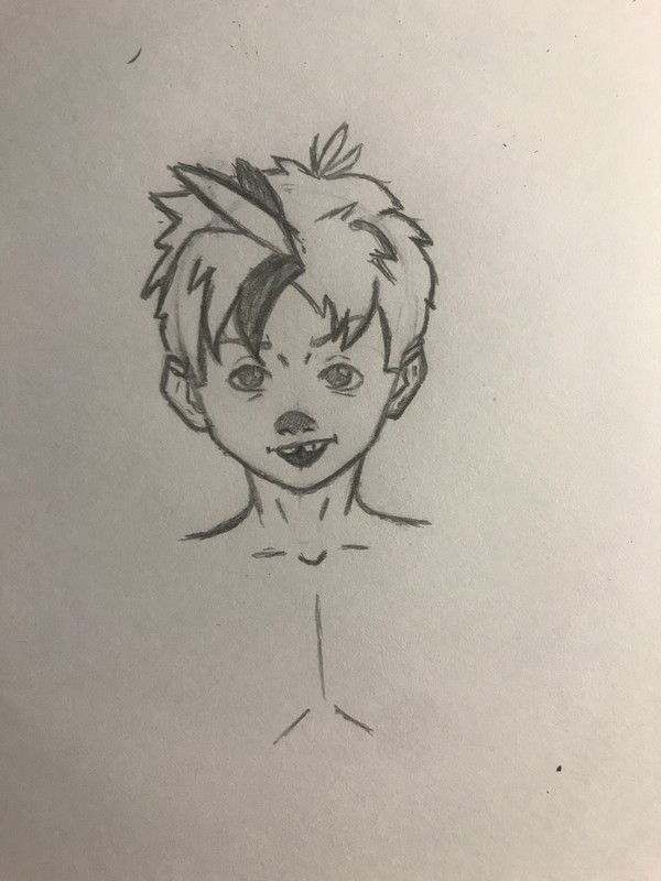 First drawing experience.