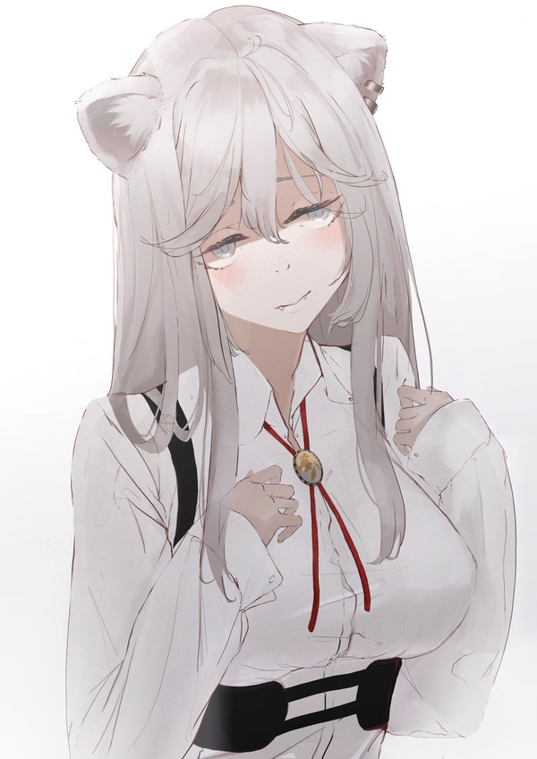 ししろさん描きました！