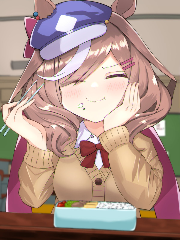 んーっ、おいしーっ！
