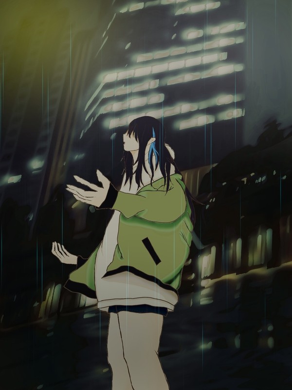 雨に振られる　一ノ瀬うるは