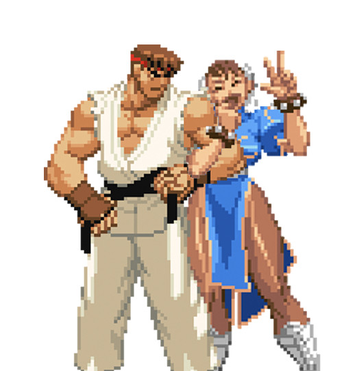 リュウ X チュンリー