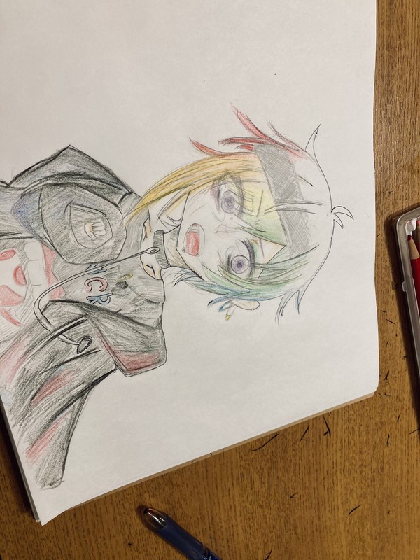【リンタロウ】を描いてみたよ。