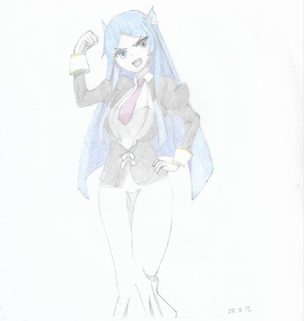 スライム倒して300年 ヴァーニア 模写