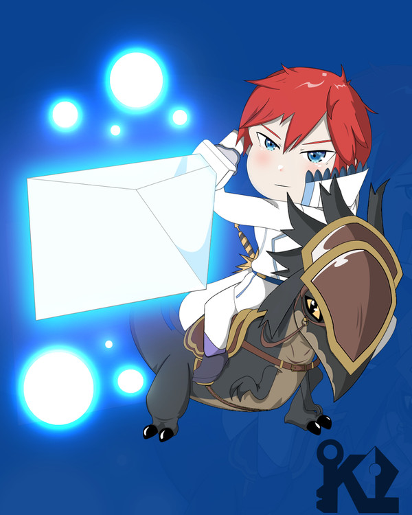 REINHARD VAN ASTREA chibi art