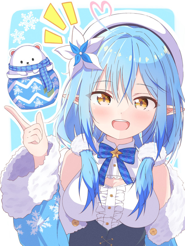 お正月髪型+通常衣装ラミィちゃん