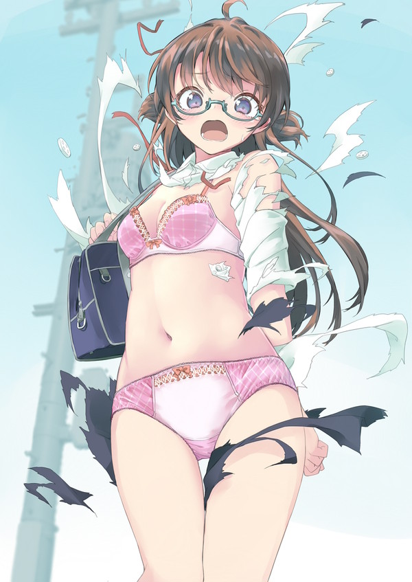 突然服が弾けとんだせきらちゃん
