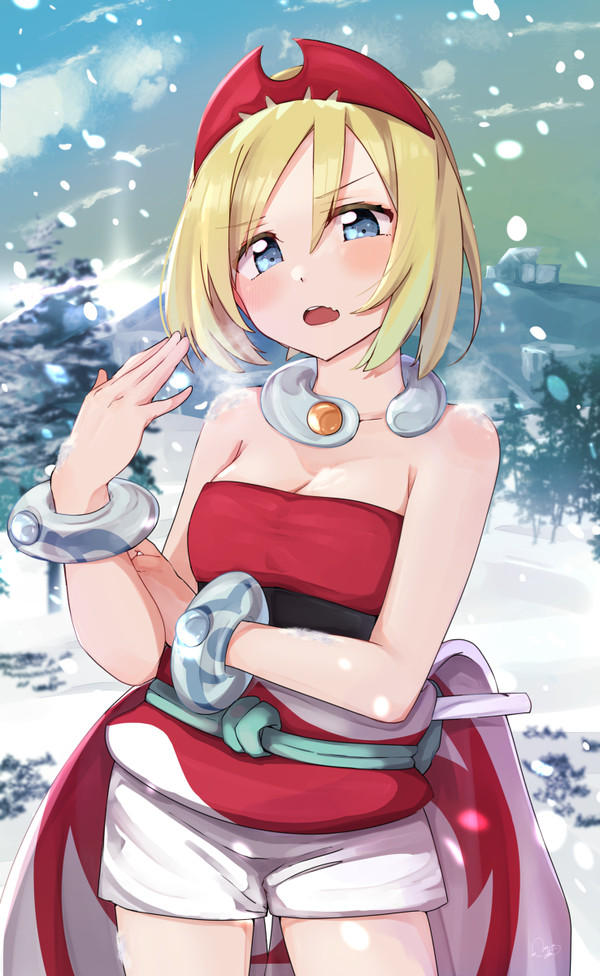 暑がりカイちゃん