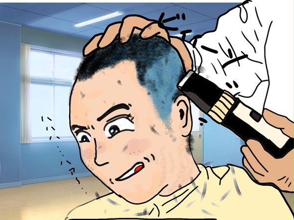 中学生丸刈り日記