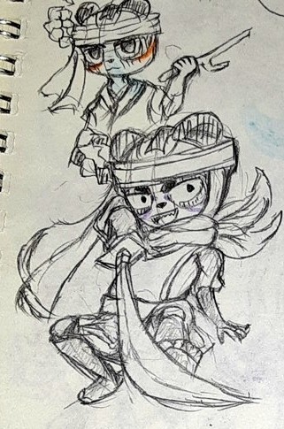 妖ウォ落描き