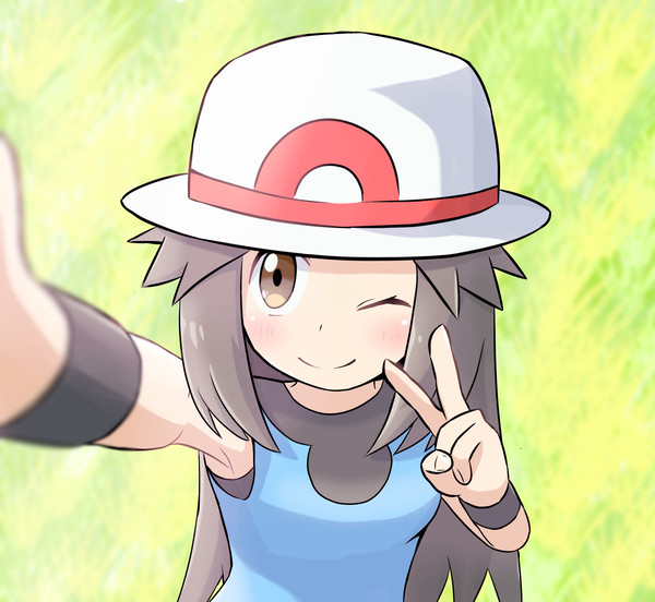 自撮リーフちゃん📸