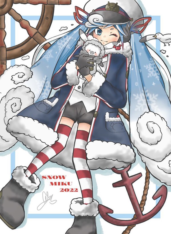 雪ミク2022