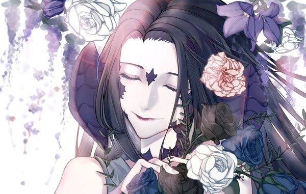 “夜归与花”