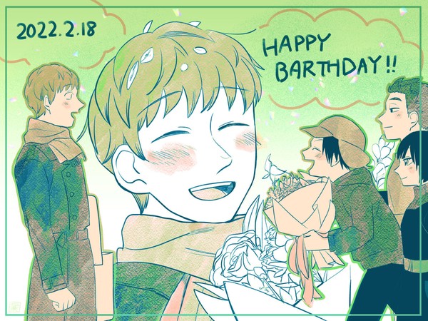来馬先輩お誕生祝
