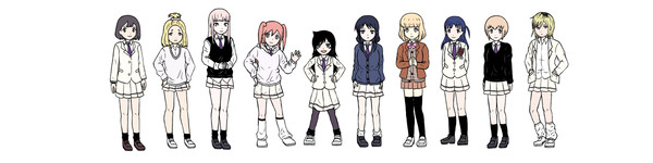 [わたモテ] 好きな10人の絵