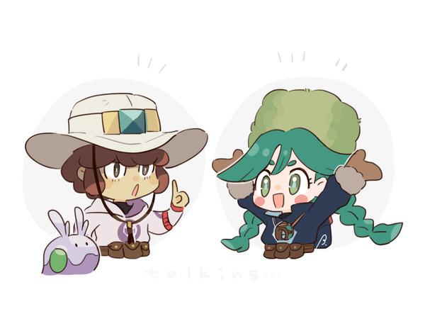 キクイくんとワサビちゃん