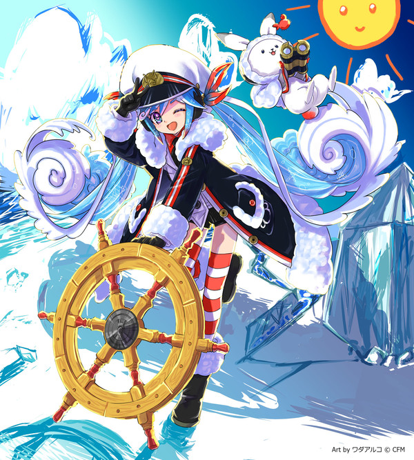 第十九回塗りマス（雪ミク2022)