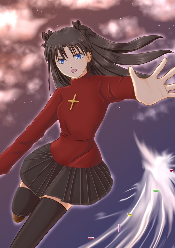 凛を描いてみた