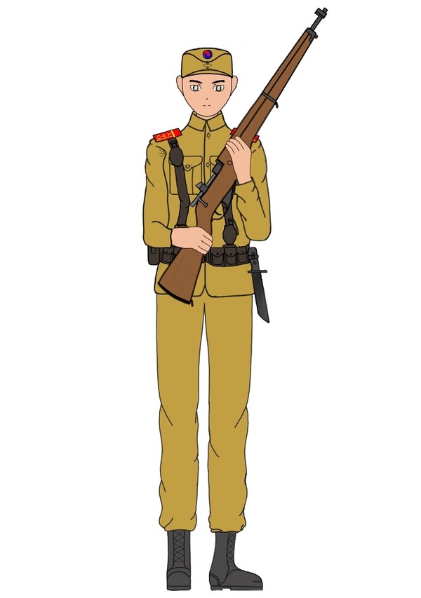 大韓帝国歩兵