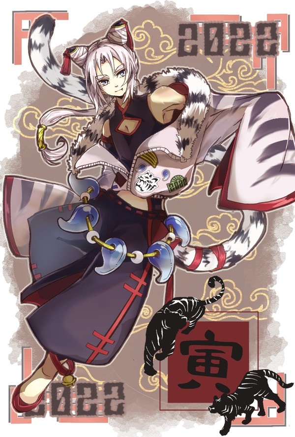 [ちょっとだけ手直し]年賀状イラスト