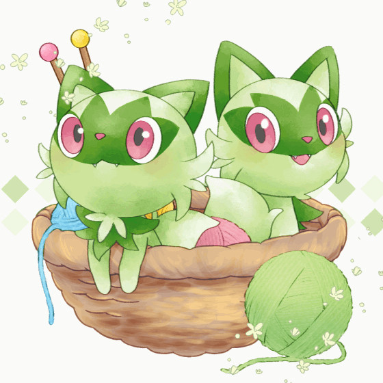 うごくニャオハちゃん