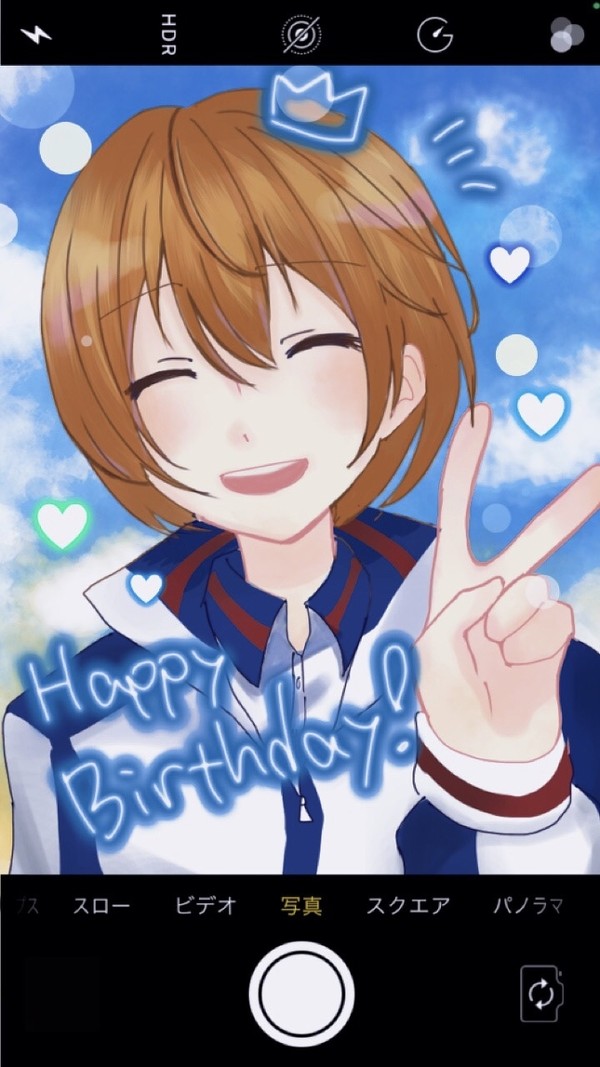 不二先輩誕生日おめでとう！