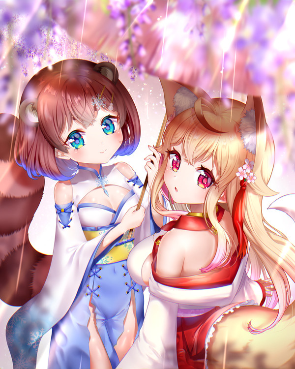 こはくちゃんとましろちゃん