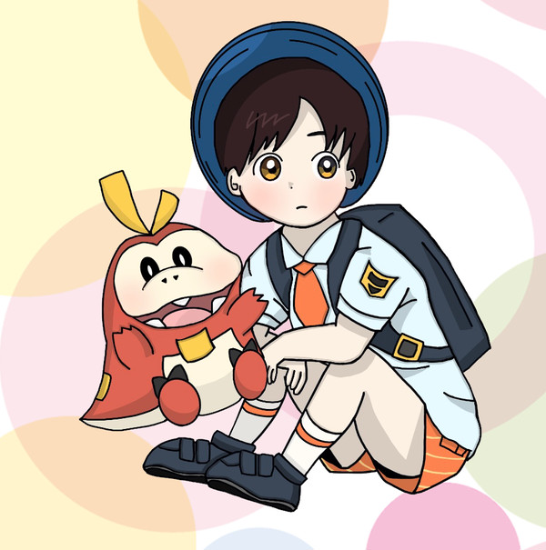 ポケモンSV男主人公&ホゲータ