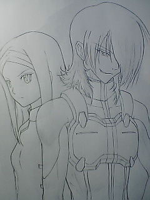 昔に描いた