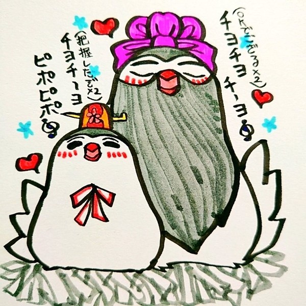 文鳥3594⑧