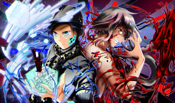 似顔絵 - 二項対立